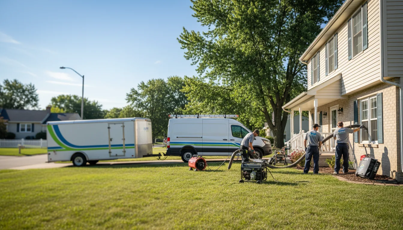Flooded Basement Restoration And Cleanup With Repair in Fort Laramie, WY near me